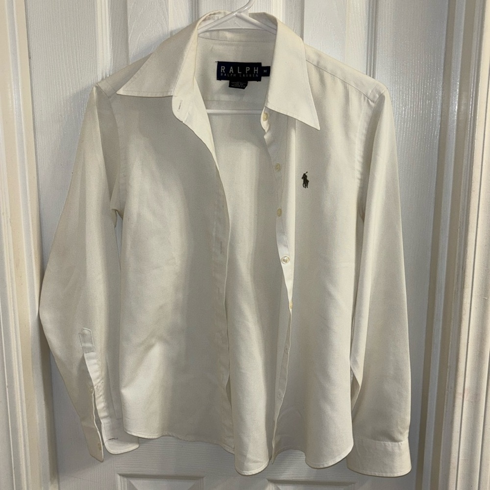 Ralph Lauren White Button Up
